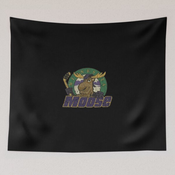 Item preview, Vintage Ice Hockey Moose Mascot Distressed Sports Crest designed and sold by uoncdru.