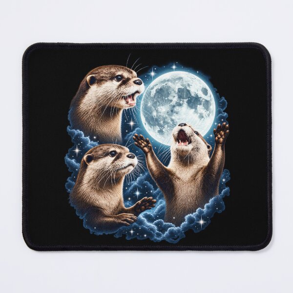 Item preview, Three Otters Moon designed and sold by kyvua-artist.