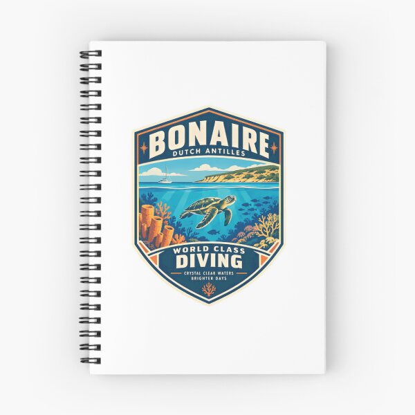 Item preview, Bonaire Dutch Antilles World Class Diving Crystal Clear Waters Brighter Days Caribbean Travel Diver Vacation Souvenir designed and sold by NeedForParks.