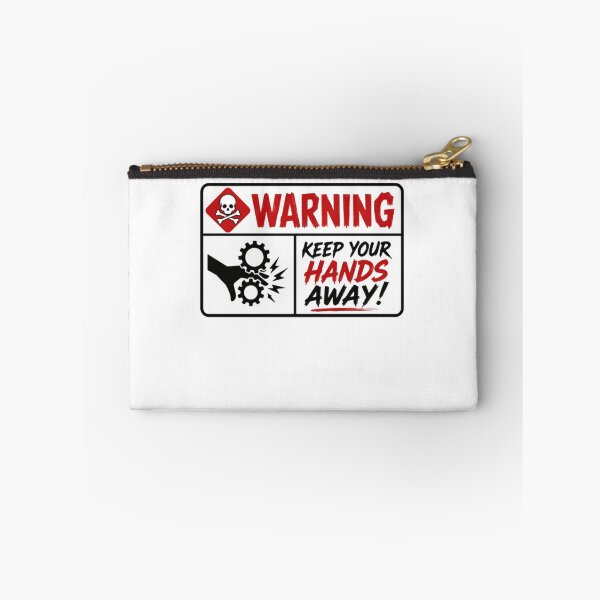 Item preview, Warning Keep Your Hands Away Machine Safety Worker designed and sold by RetroMini2026.