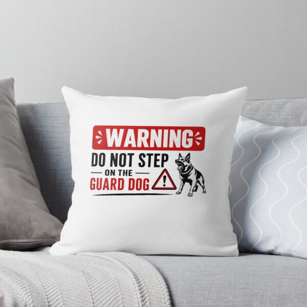 Item preview, Warning Do Not Step On The Guard Dog German Shepherd Owner K9 Lover designed and sold by RetroMini2026.