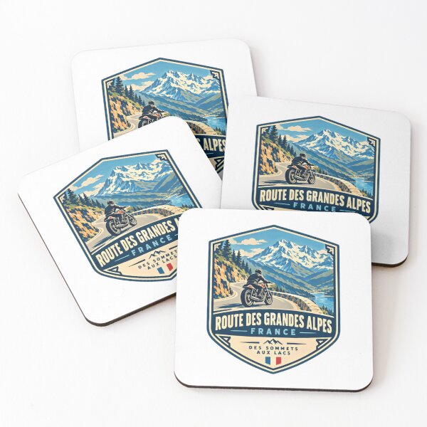 Item preview, Route Des Grandes Alpes France Motorcycle Travel Alps Riders Adventure designed and sold by NeedForParks.