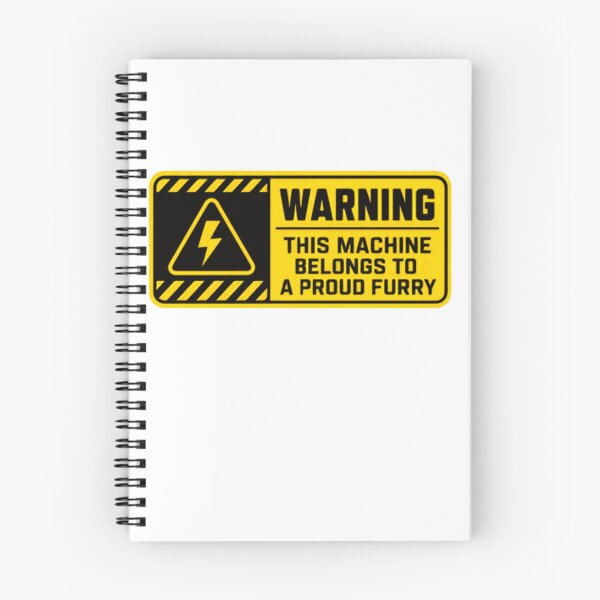 Item preview, Warning This Machine Belongs To A Proud Furry Fandom Identity designed and sold by JonesFlora2025.