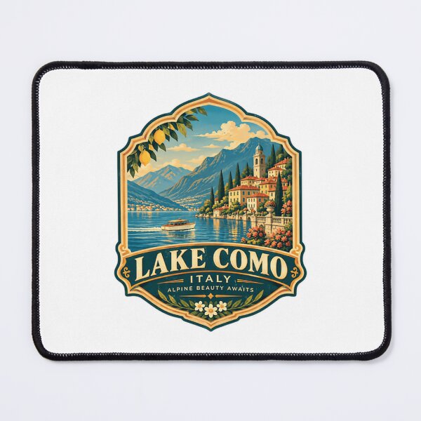 Item preview, Lake Como Italy Alpine Beauty Awaits European Travel Souvenir designed and sold by NeedForParks.
