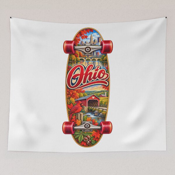 Item preview, Ohio Gen X Skateboard designed and sold by Whimspired By Paxx.
