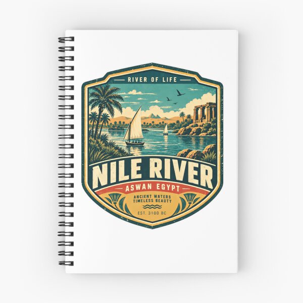 Item preview, Nile River Aswan Egypt River Of Life Ancient Waters Timeless Beauty Egyptian Travel designed and sold by SkeletonsDanger.