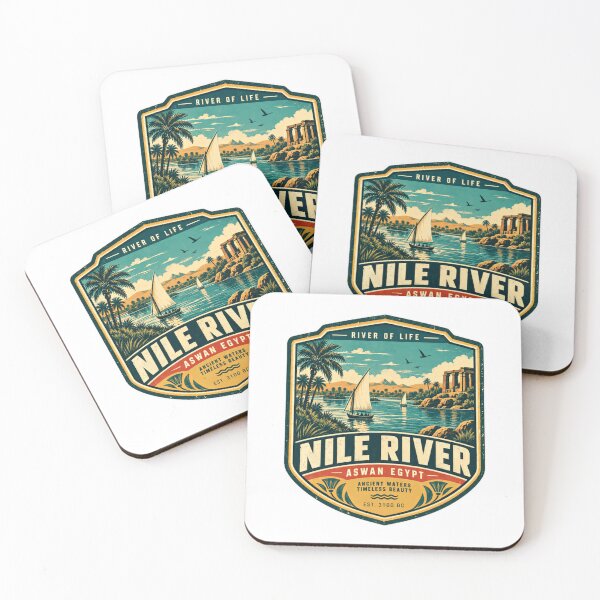 Item preview, Nile River Aswan Egypt River Of Life Ancient Waters Timeless Beauty Egyptian Travel designed and sold by SkeletonsDanger.
