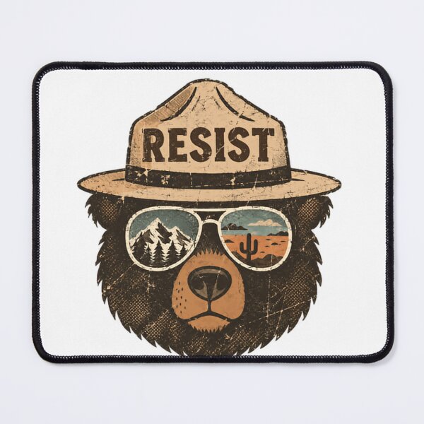 Item preview, Resist National Parks Public Lands Conservation Environmental Activist designed and sold by HumansStuck12.
