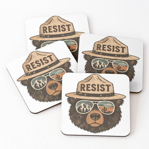 Item preview, Resist National Parks Public Lands Conservation Environmental Activist designed and sold by HumansStuck12.
