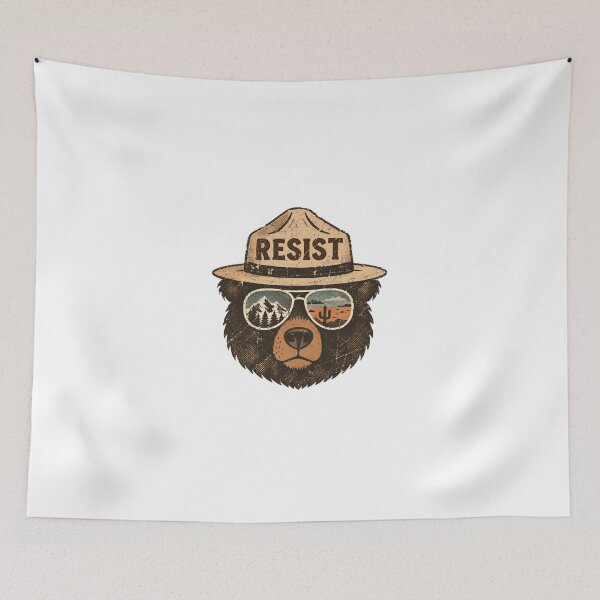 Item preview, Resist National Parks Public Lands Conservation Environmental Activist designed and sold by HumansStuck12.