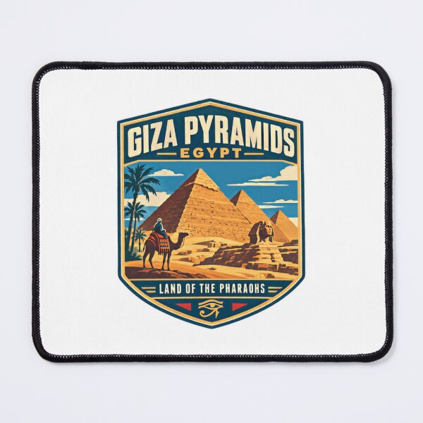 Item preview, Giza Pyramids Egypt Land Of The Pharaohs Travel History Lover designed and sold by NeedForParks.