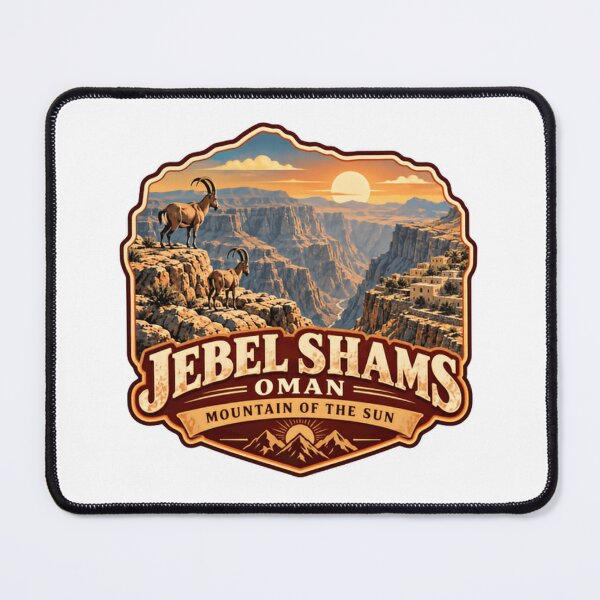 Item preview, Jebel Shams Oman Mountain Of The Sun Travel Hiking Adventure Souvenir designed and sold by Star3NowForMe.