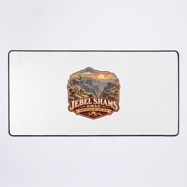 Item preview, Jebel Shams Oman Mountain Of The Sun Travel Hiking Adventure Souvenir designed and sold by Star3NowForMe.
