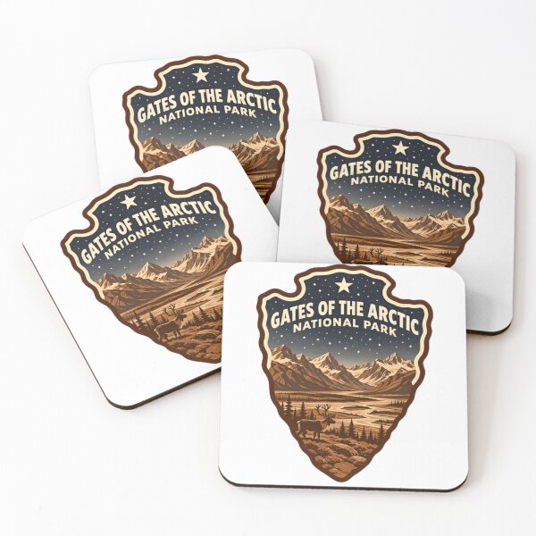 Item preview, Gates Of The Arctic National Park Alaska Wilderness Travel Hiking Camping designed and sold by SEEM-drawing.