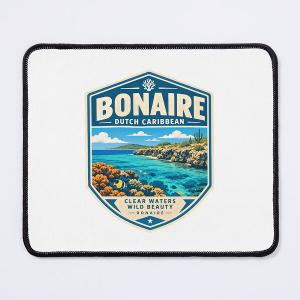 Item preview, Bonaire Dutch Caribbean Clear Waters Wild Beauty Bonaire Island Travel Vacation Souvenir designed and sold by NeedForParks.