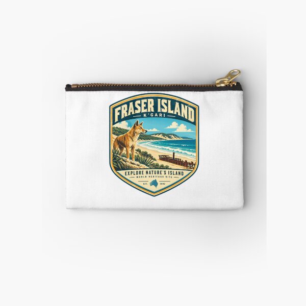 Item preview, Fraser Island K'Gari Explore Nature's Island World Heritage Site Dingo Australian Travel designed and sold by SkeletonsDanger.