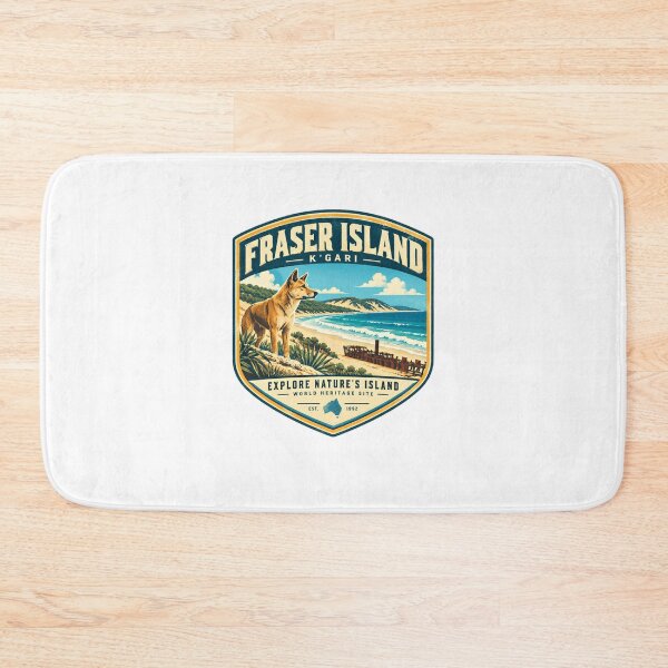 Item preview, Fraser Island K'Gari Explore Nature's Island World Heritage Site Dingo Australian Travel designed and sold by SkeletonsDanger.