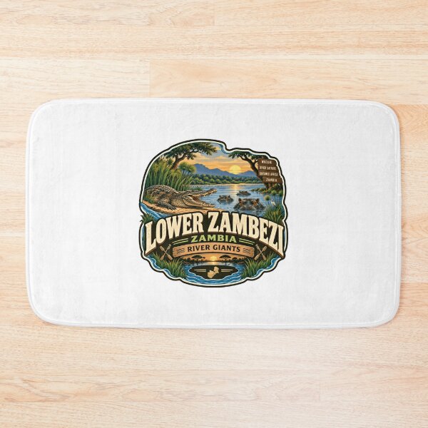 Item preview, Lower Zambezi Zambia River Giants African Wildlife Safari Traveler designed and sold by Star3NowForMe.