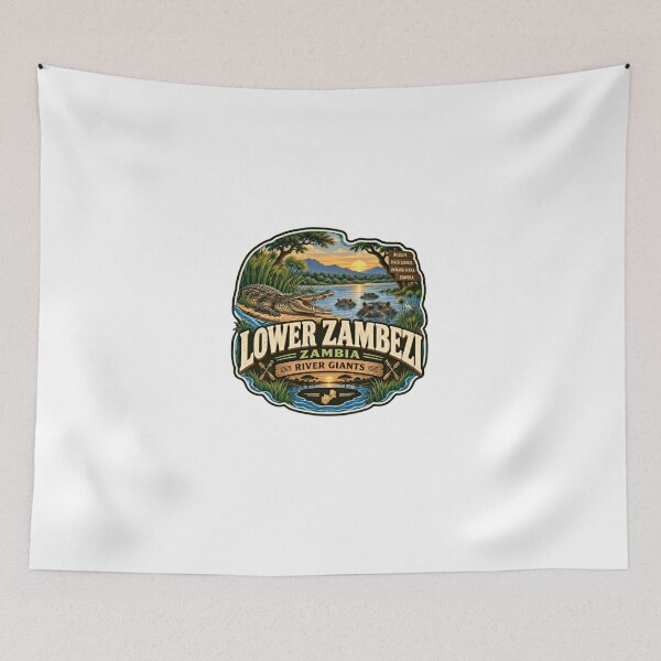 Item preview, Lower Zambezi Zambia River Giants African Wildlife Safari Traveler designed and sold by Star3NowForMe.