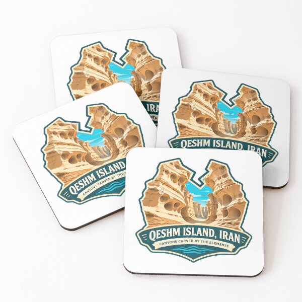 Item preview, Qeshm Island, Iran Canyons Carved By The Elements Travel Souvenir designed and sold by SkeletonsDanger.