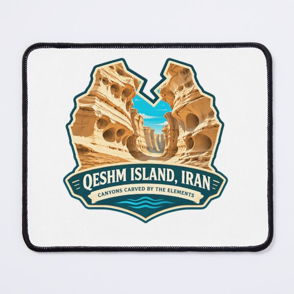 Item preview, Qeshm Island, Iran Canyons Carved By The Elements Travel Souvenir designed and sold by SkeletonsDanger.
