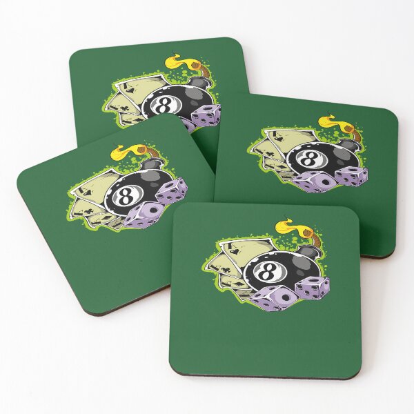 Item preview, Aces Dice 8Ball 736 designed and sold by VinylBloom.