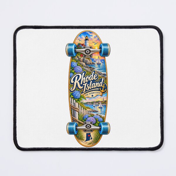 Item preview, Rhode Island Gen X Skateboard designed and sold by Whimspired By Paxx.