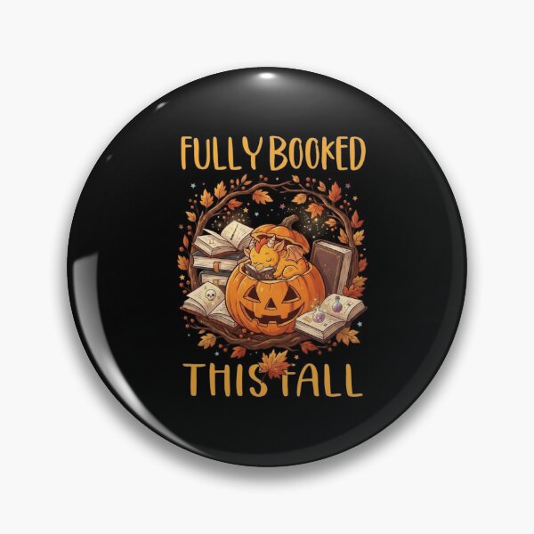 Item preview, Fully Booked This Fall Cute Autumn Pumpkin Dragon Design designed and sold by Ostericaimusa.