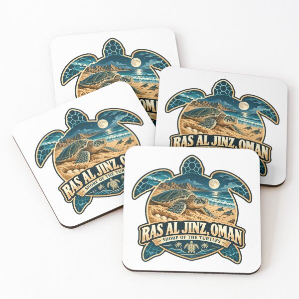 Item preview, Ras Al Jinz, Oman Shore Of The Turtles Oman Travel Souvenir Sea Turtle Lover designed and sold by Star3NowForMe.