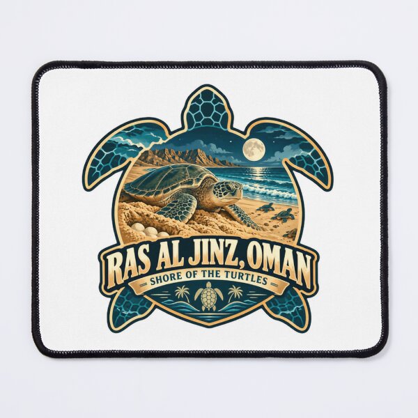 Item preview, Ras Al Jinz, Oman Shore Of The Turtles Oman Travel Souvenir Sea Turtle Lover designed and sold by Star3NowForMe.
