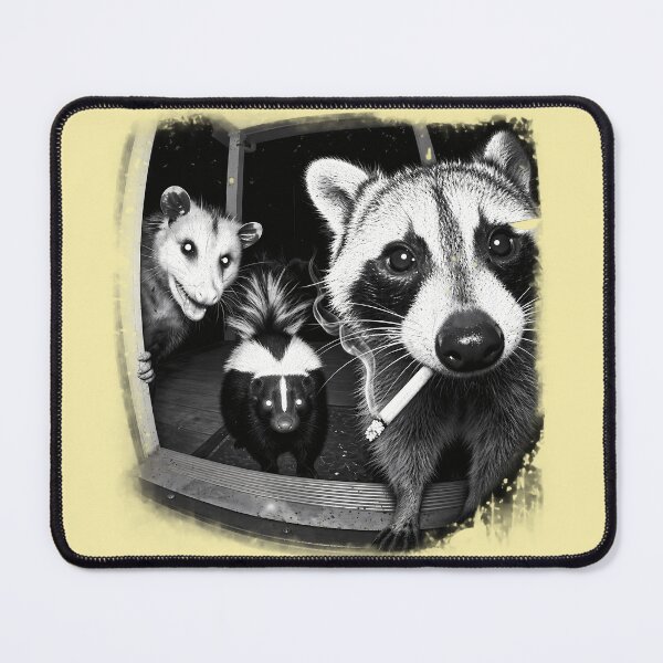 Item preview, Trash Panda Night, Funny Raccoon Opossum Skunk designed and sold by kyvua-artist.