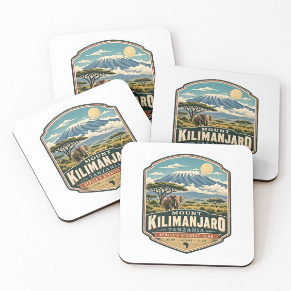 Item preview, Mount Kilimanjaro Tanzania Africa's Highest Peak African Travel Adventure designed and sold by SkeletonsDanger.