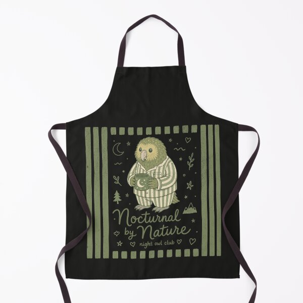 Item preview, Nocturnal by Nature Kakapo New Zealand Parrot designed and sold by MvuuStudio.