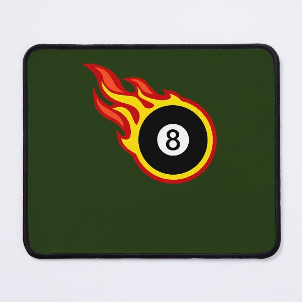 Item preview, Eight Ball On Fire 167 designed and sold by VinylBloom.