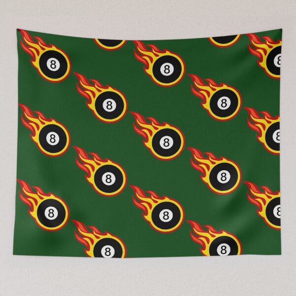 Item preview, Eight Ball On Fire 167 designed and sold by VinylBloom.