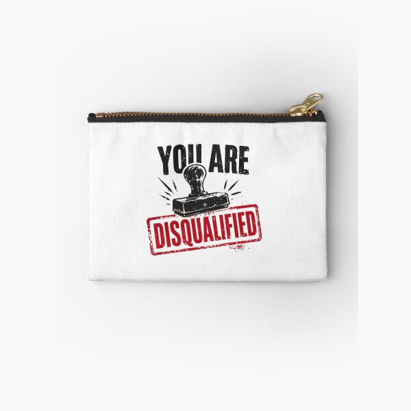 Item preview, You Are Disqualified Funny Humor Sarcasm Gag Gift designed and sold by JonesFlora2025.