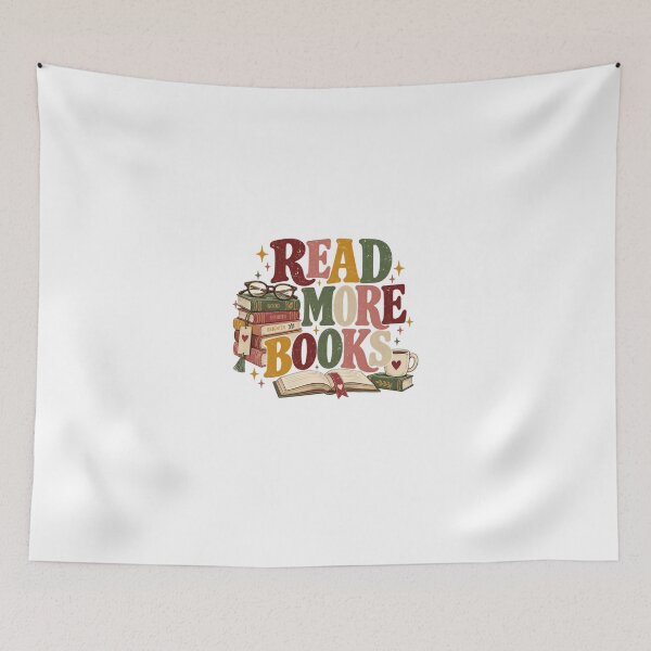 Item preview, Read More Books Book Lover Reader Bibliophile Librarian designed and sold by HumansStuck12.