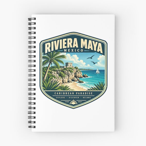 Item preview, Riviera Maya Mexico Caribbean Paradise Travel Vacation Souvenir Explore Discover Belong designed and sold by SkeletonsDanger.