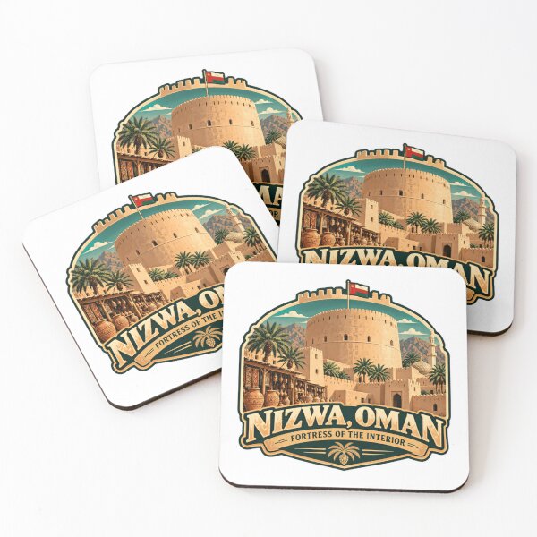 Item preview, Nizwa, Oman Fortress Of The Interior Omani Travel Souvenir Landmark designed and sold by Star3NowForMe.