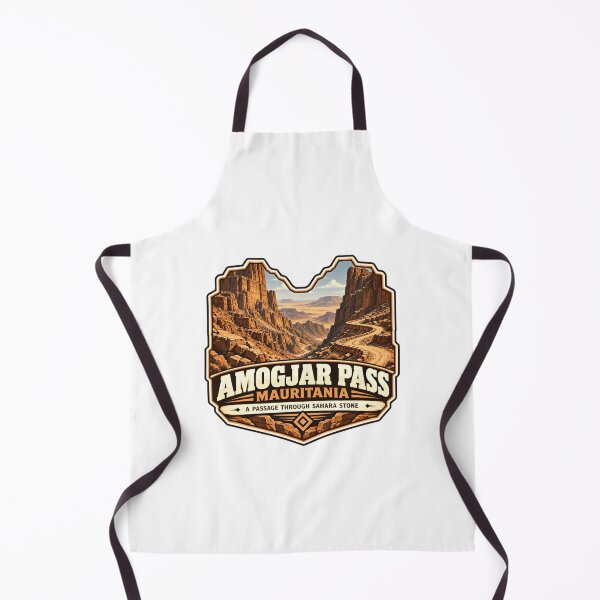 Item preview, Amogjar Pass Mauritania A Passage Through Sahara Stone Travel Explorer Adventure designed and sold by SkeletonsDanger.