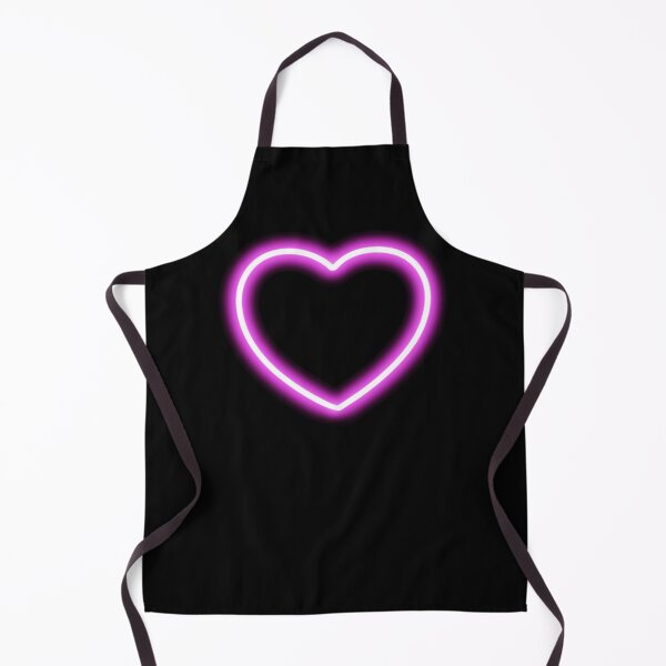 Item preview, Glowing Neon Pink Heart Cyberpunk Retro Synthwave designed and sold by Super Neon Pixels .