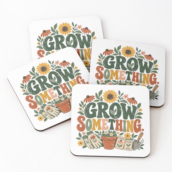 Item preview, Grow Something. Gardener Plant Lover Horticulture Hobby designed and sold by HumansStuck12.
