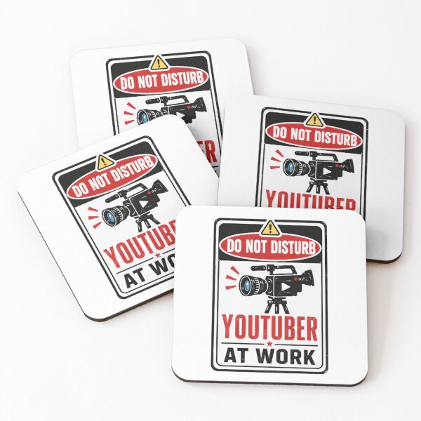 Item preview, Do Not Disturb Youtuber At Work Video Creator Content Creator Vlogger designed and sold by JonesFlora2025.