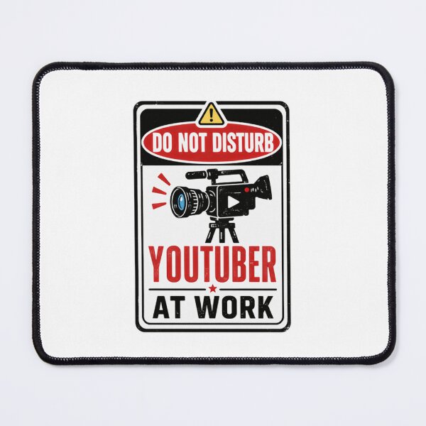Item preview, Do Not Disturb Youtuber At Work Video Creator Content Creator Vlogger designed and sold by JonesFlora2025.