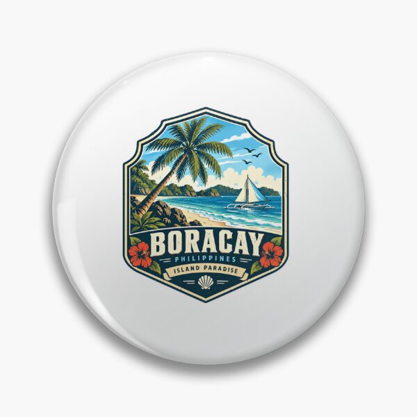 Item preview, Boracay Philippines Island Paradise Vacation Traveler Destination designed and sold by SkeletonsDanger.