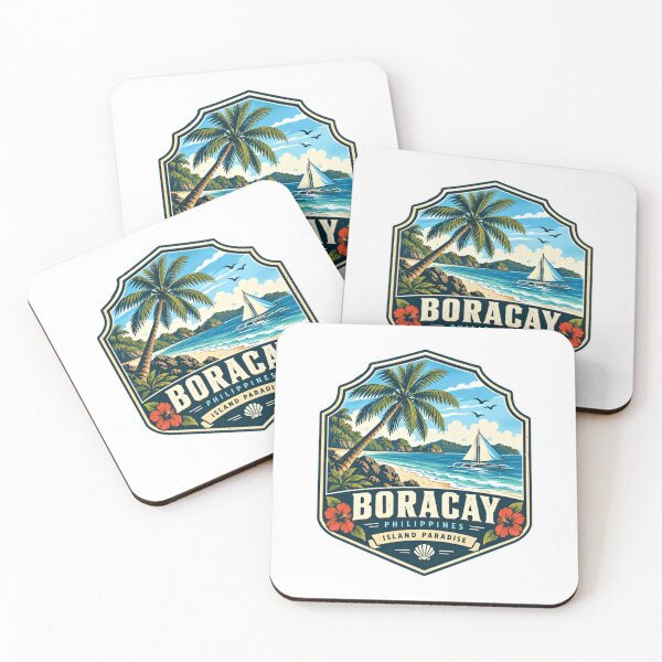 Item preview, Boracay Philippines Island Paradise Vacation Traveler Destination designed and sold by SkeletonsDanger.