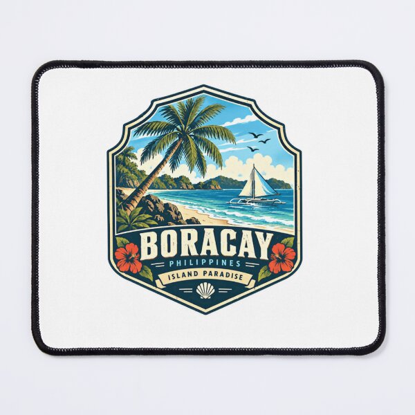 Item preview, Boracay Philippines Island Paradise Vacation Traveler Destination designed and sold by SkeletonsDanger.