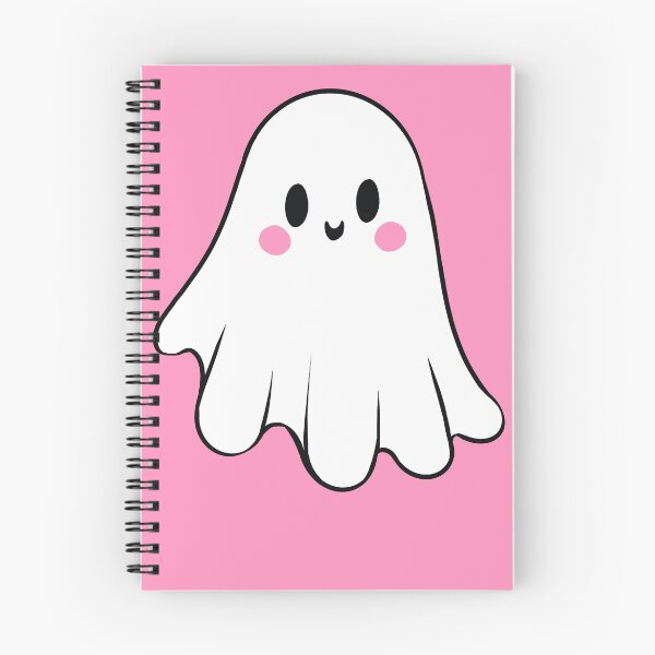 Item preview, Cute Blushing Ghost – Kawaii Halloween designed and sold by sososweett.