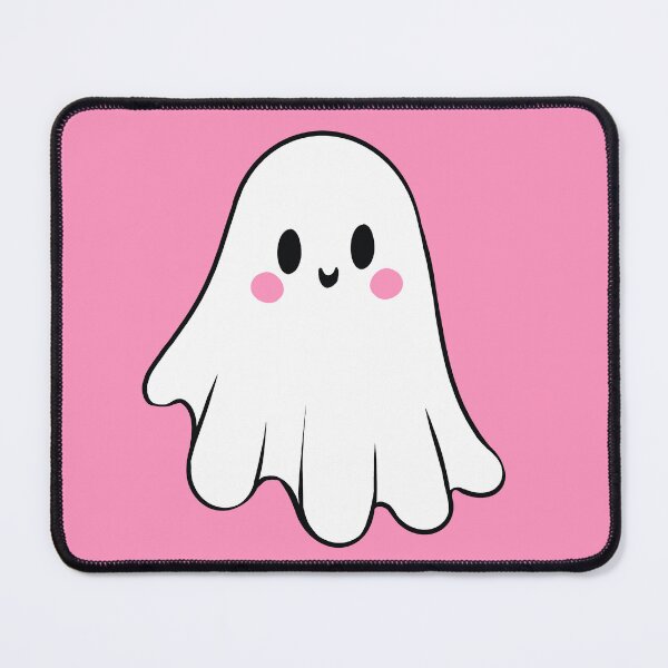 Item preview, Cute Blushing Ghost – Kawaii Halloween designed and sold by sososweett.