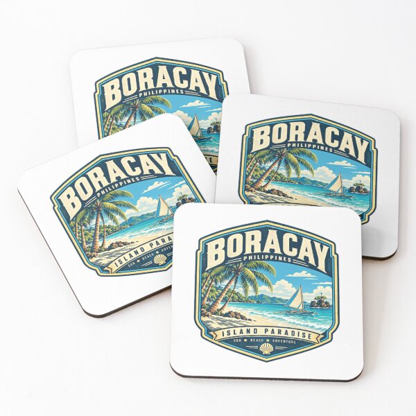 Item preview, Boracay Philippines Island Paradise Sun Beach Adventure Travel Vacation Tourist designed and sold by SkeletonsDanger.
